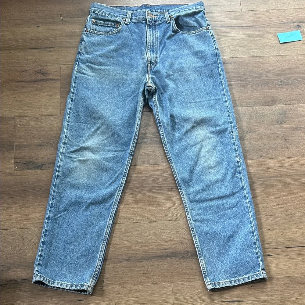 Levi's Vintage Brown Tabs 540 Relaxed Straight Jeans !! 34x29